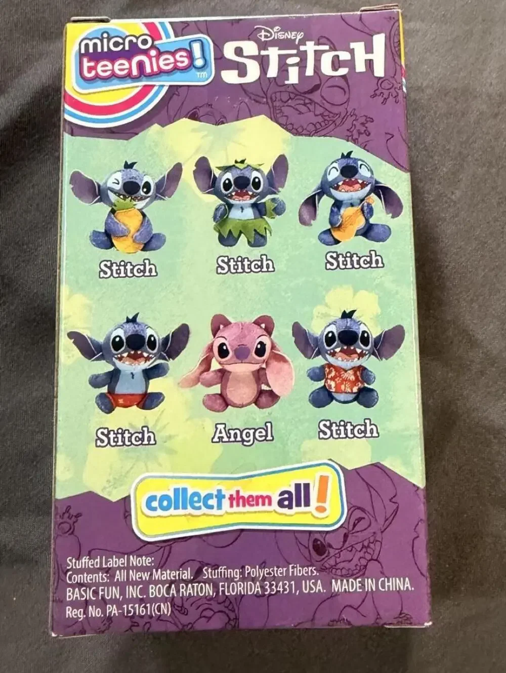 Disney Kids Toy Stitch Micro Teenies